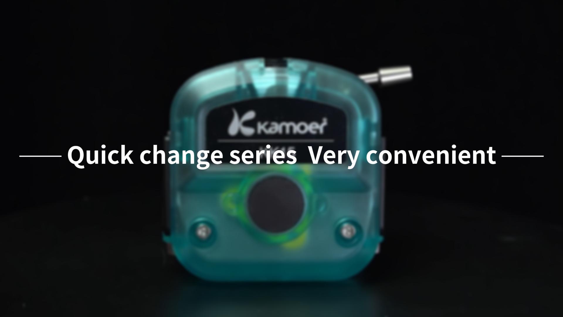 Kamoer KKTS-24S18 1600ml/min high Flow peristaltic Pump 24V