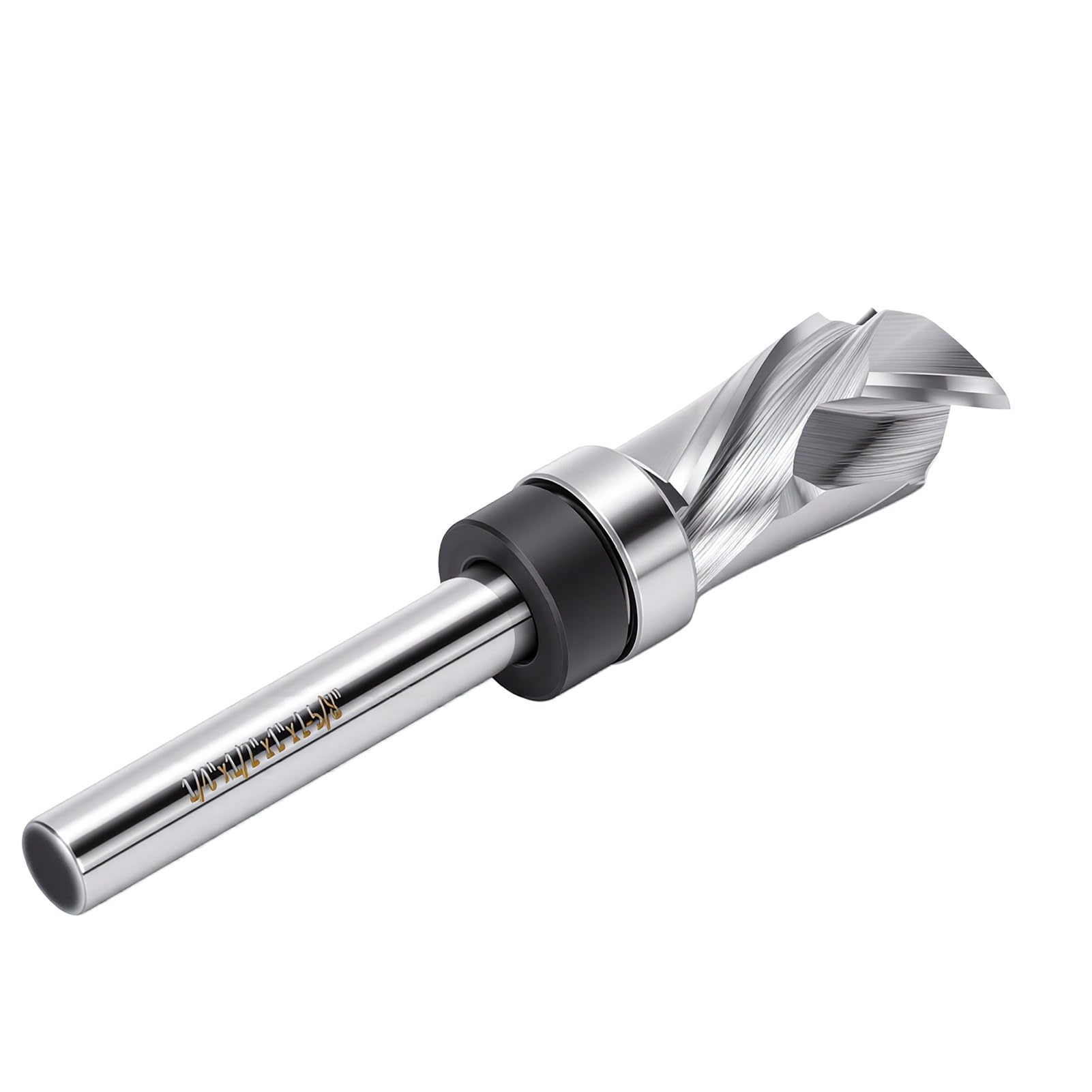 Garosa Fresa de Fresado de Rebaje en Espiral 1/2 Pulgada con Rodamiento