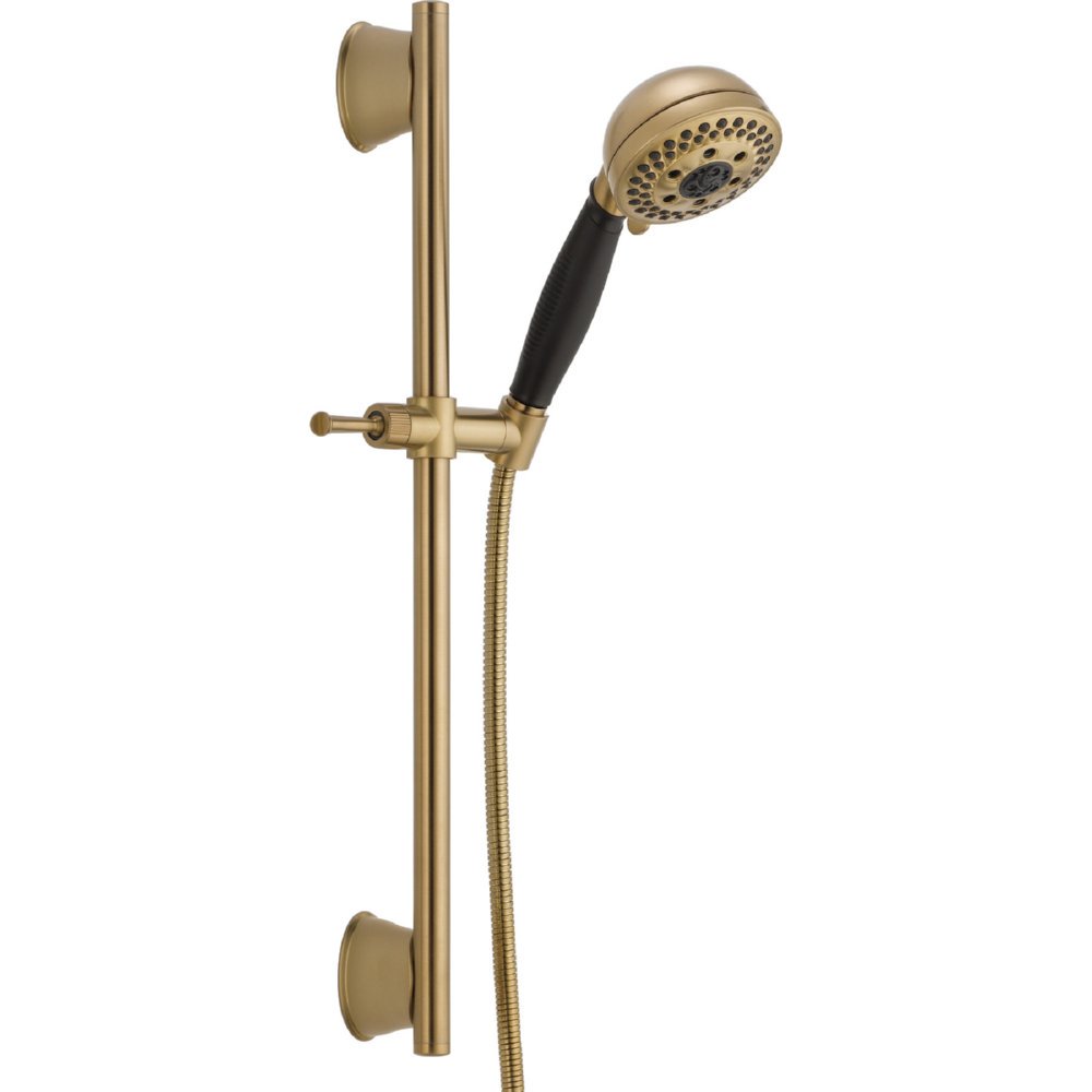 DELTA FAUCET 51559-CZ, Champagne Bronze Slide Bar Hand Shower