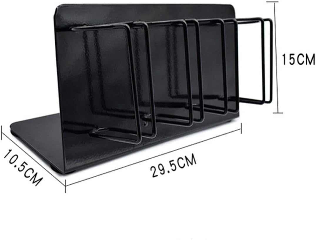 Wall Mounted Hair Clipper Holder Rack Stainless Steel Black