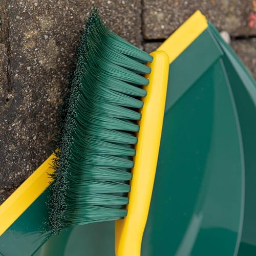 SIDCO Kehrgarnitur Krallenbesen + Kehrschaufel Schaufel und Besen Kehrset Garten Set – Bild 6