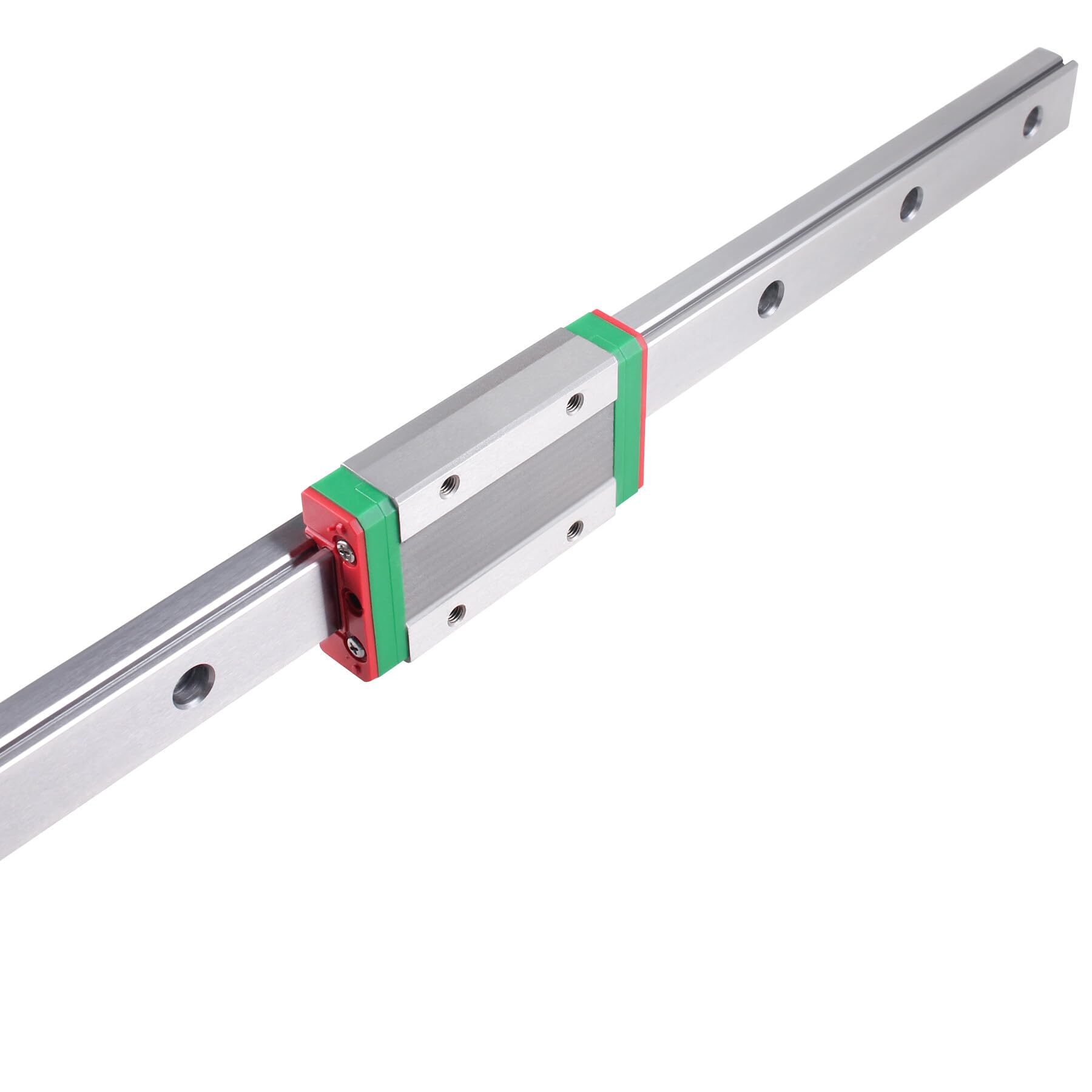 MGN15H Guide linéaire 400mm Guide de rail linéaire miniature avec blocs coulissants MGN15H Roulement linéaire Bloc de guidage linéaire pour appareils automatiques, jauges de précision