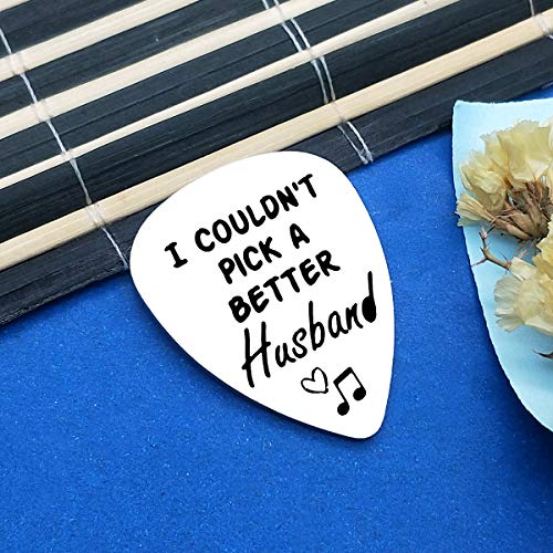 Médiator de guitare pour mari avec inscription « I Couldn’t Pick A Better Husband »,Cadeau de mariage pour mari,Cadeau… - Les Beatles, Paul McCartney, John Lennon, RIngo Starr, George Harrison Médiator de guitare pour mari avec inscription « I Couldn't Pick A Better Husband »,Cadeau de mariage pour mari,Cadeau… – Image 6