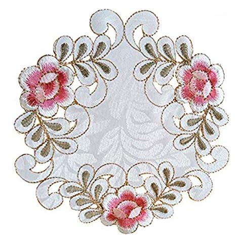 Napperons ronds EQLEF en dentelle Cover