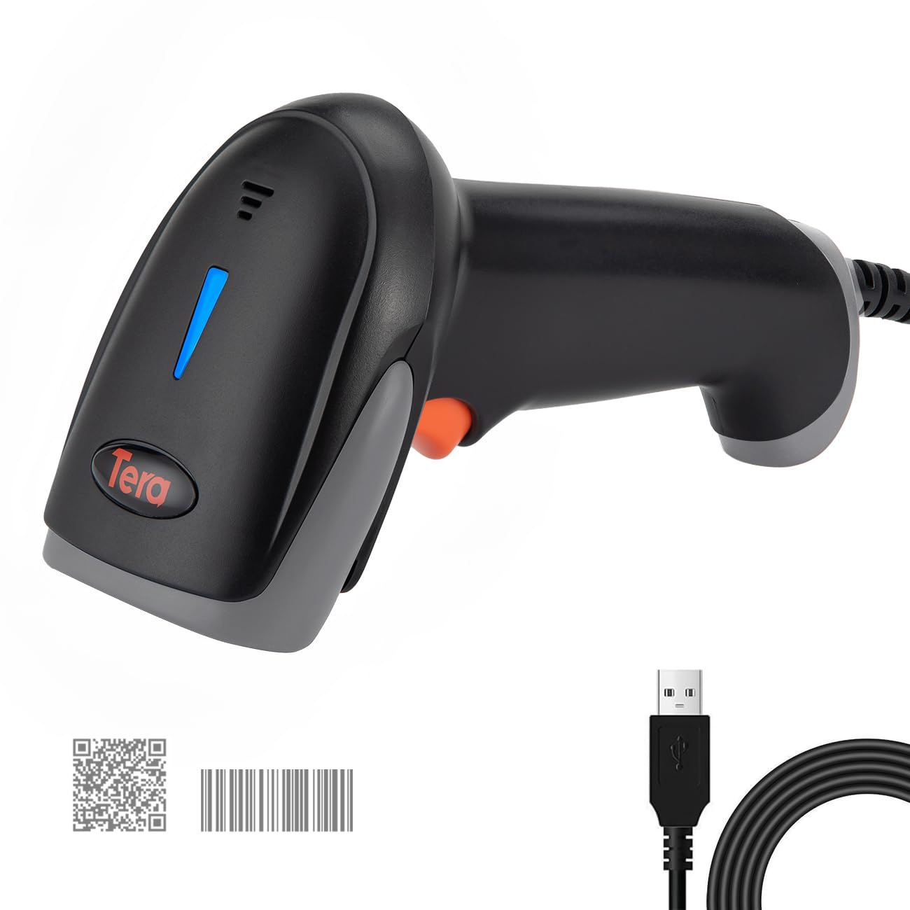 Amazon.co.jp: Tera ハンディスキャナ バーコードリーダー qrコード