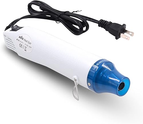 Pistola de calor larga, 300 W, 482  (482.0 F), mini pistola de aire caliente de mano de calor rápido con protección de sobrecarga, adecuada para,