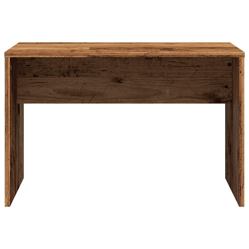 vidaXL Taboret toaletowy Stare drewno 70x35x45 cm Drewno klejone