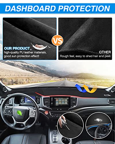 image for Cartist Dashboard Cover Compatible with Honda Passport 2019-2023 2024 