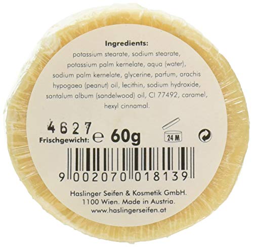 HASLINGER Sandelholz Rasierseife, 60 g - Image 4