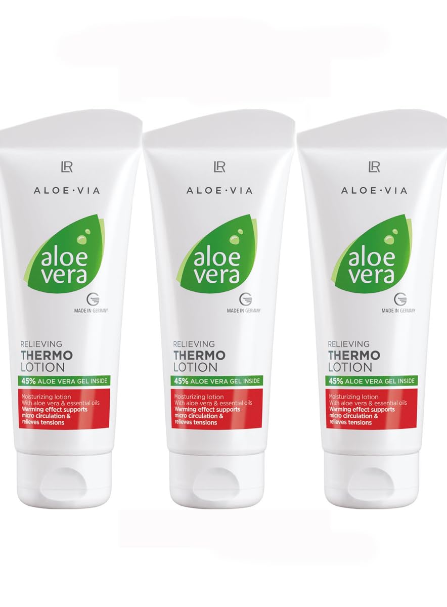 LR Aloe VIA Aloe Vera Entspannende Thermolotion 3x 100ml