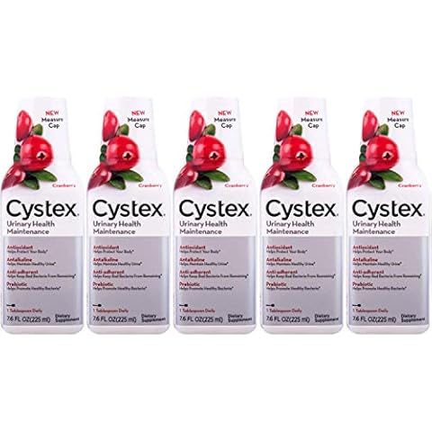 Cystex Liquid Cranberry Complex Supplement - 7.6 oz. (5 Pack) Cover