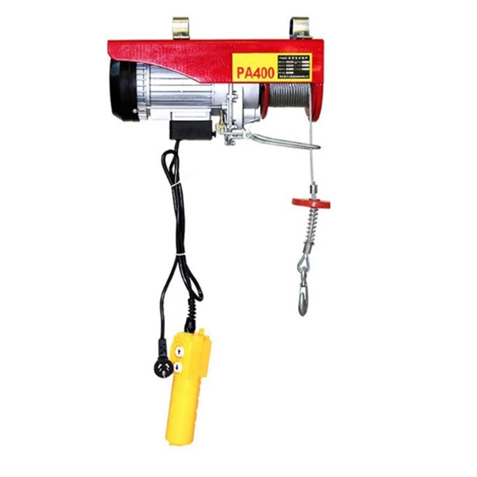 Argani elettrici Verricelli elettrici Mini Gru Portatile Con Paranco 12/20/30 M Verricello In Filo Di Acciaio Piccola Domestica Per Ristrutturazione | 20m steel wire