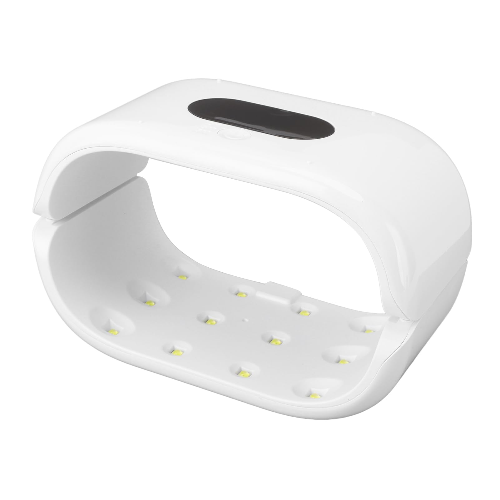 Lámpara de curado UV de doble cara, luz de curado UV con 3 ajustes de temporizador (2/3/5 minutos), secado rápido y uniforme para manualidades de resina UV, pantalla LCD, diseño ABS ligero para