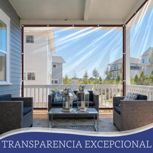 Lonas impermeables exterior lluvia con ojales resistente toldo plegable 6