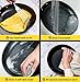 Misen Carbon Nonstick™ Frying Pan – Carbon Steel Pan, Naturally Nonstick No-Coating Surface, Ultra-Durable & Oven-Safe, Induction & Gas Compatible - 8 Inch
