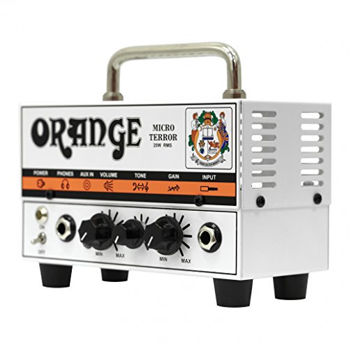 Orange Mt20 Micro Terror Mini Guitar Amplifier Head Bundle With Instrument Cable And Austin Bazaar Polishing Cloth #TOP2
