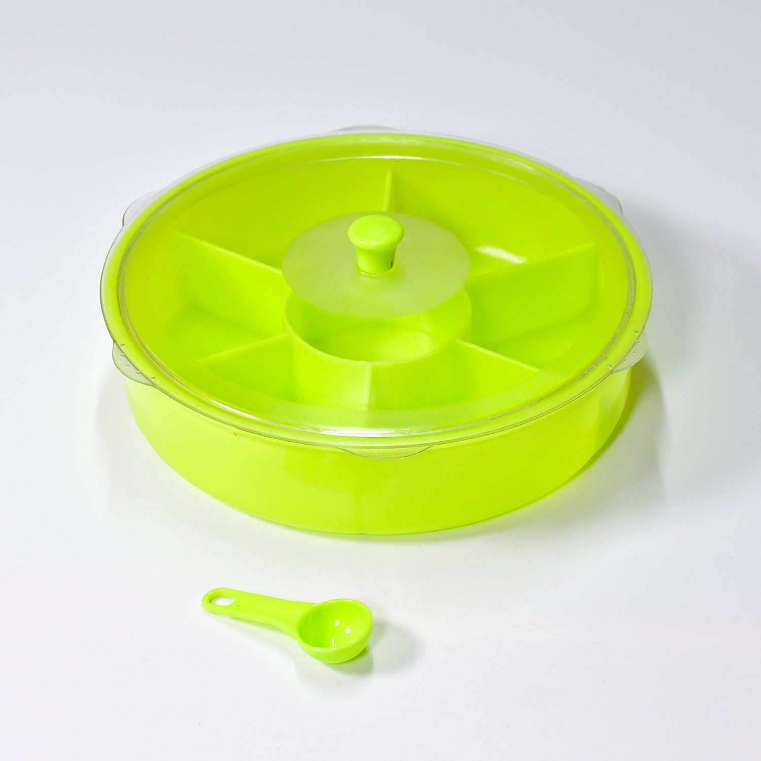 PAGAST Multipurpose Dry-Fruit and Masala Box with Single Spoon.