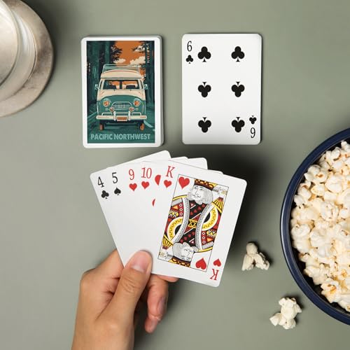 Baraja Póker Pacific Northwest 52 Cartas para Adultos miniatura 2