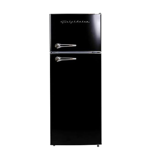 Frigidaire Retro Apartment Size Refrigerator with Top Freezer