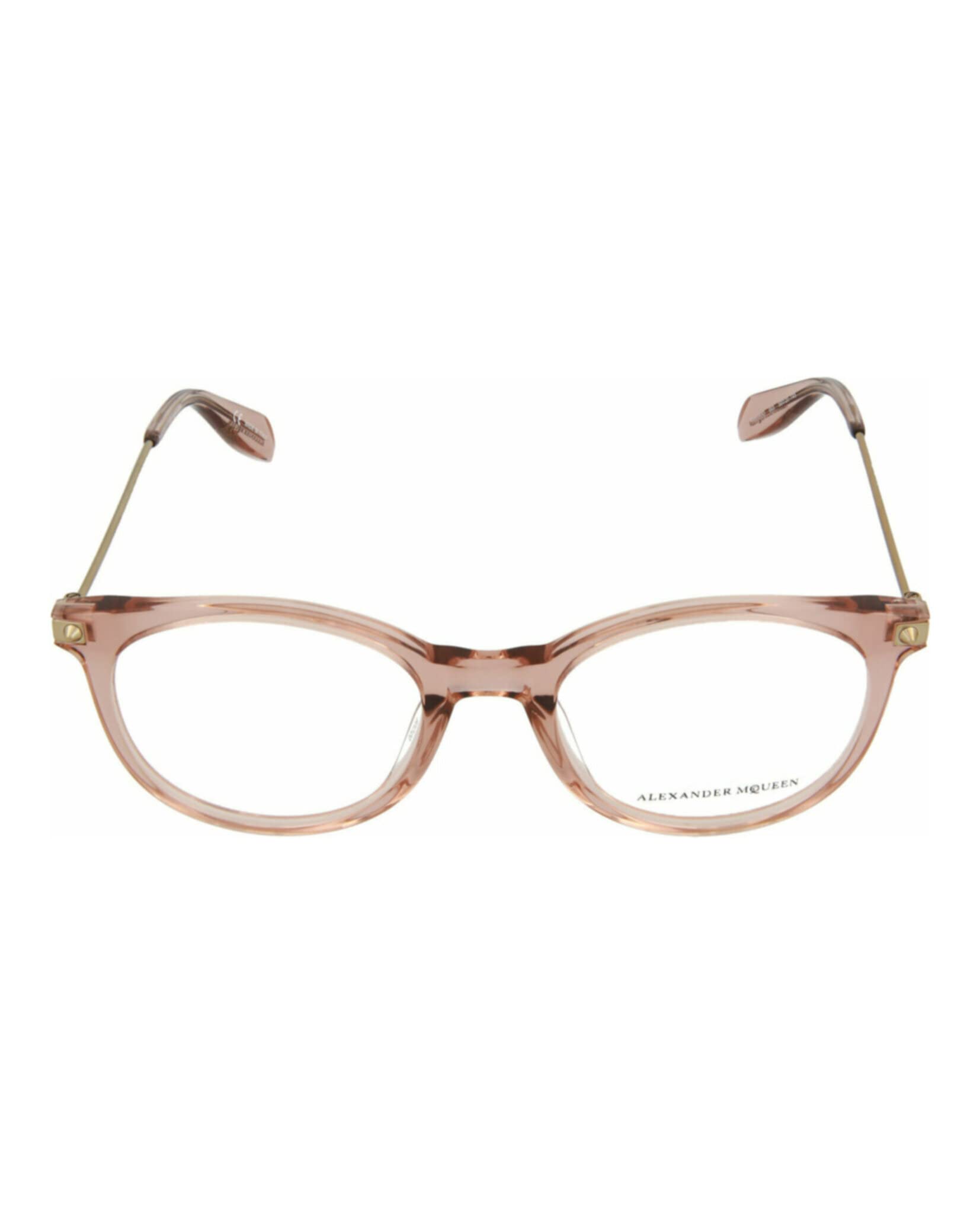 Eyeglasses Alexander McQueen AM 0093 O- 003 Pink/Gold