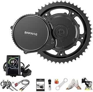 Bafang Electric Bike Conversion Kit Mid Drive Motor 750W 48V for Mountain Road bike, Waterproof Mid Motor Pedelec DIY ebike Converter with Display Controller, BB68mm(NO Battery)