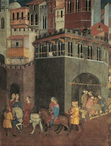 Impressions d'art Mural Ambrogio Lorenzetti Procession de Nobiliy