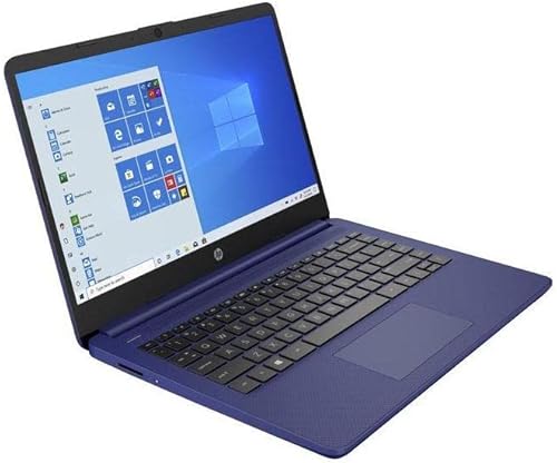 HP Computadora portátil 14, Intel Celeron N4020, 4 GB de RAM, 64 GB de almacenamiento, pantalla HD de microborde de 14 pulgadas, Windows 11 Home,