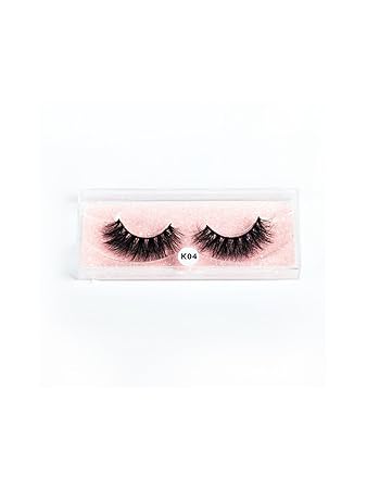 BOBI False Eyelash, Eye Makeup Lash 5D Krazy Long Natural Eyelashes |15mm Soft, Comfortable, Non-irritating, Lightweight & Reusable For Women (K04) - 1 Pair