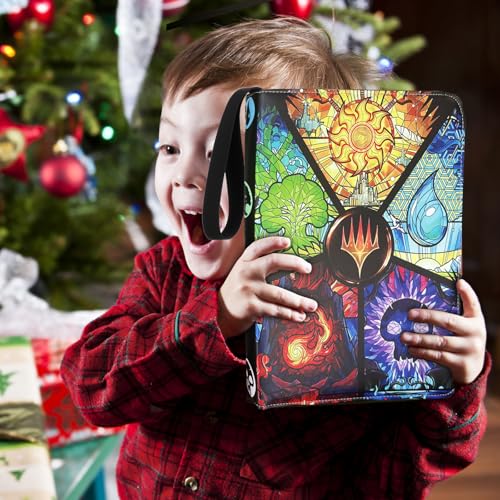 Image of Card Binder for MTG /TCG,9 Pocket Trading Card Binder for YGO /PTCG,Holds 720 Cards,Collector Card Album for Standard Game Cards,Toys Gifts