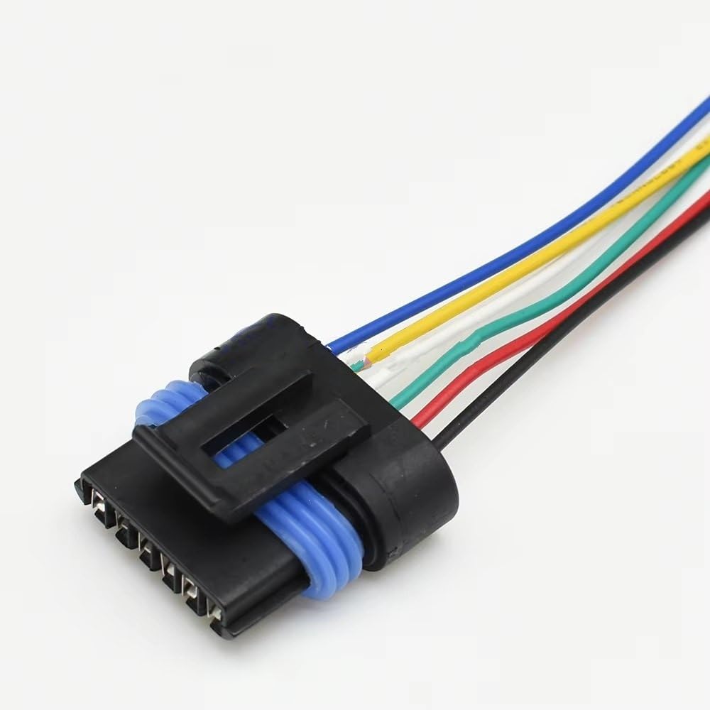 Enchufe sensor coche 6P 12066317 conector TPS pedal sellado 3