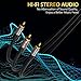 Kxable RCA Y-Adapter Splitter Cable 50 Feet, 1 RCA Male to 2 RCA Male Stereo Audio Subwoofer Cable, Bi-Directional, for Home Theater, Hi-Fi System, Amplifier, Speaker, 24K Gold Plated, OD:5.0MM