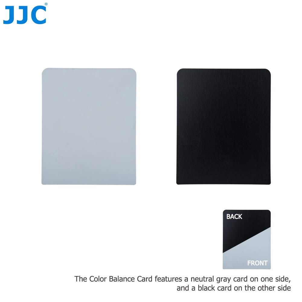 JJC Herramienta de Calibración de Objetivo 2-en-1 con Tarjeta de Calibración Fotográfica para Canon Nikon Sony Pentax Olympus etc. Cámaras Profesionales