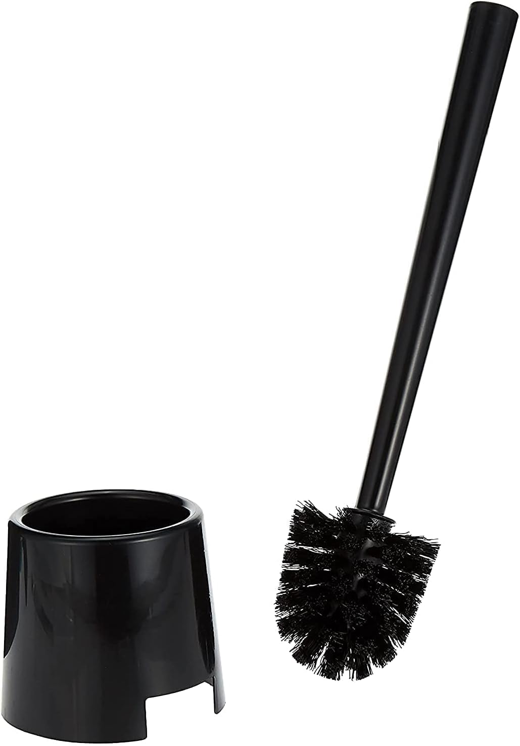 IKEA BOLMEN toilet brush/holder, black