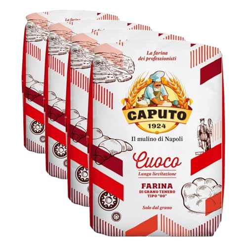CAPUTO - Caputo Farina Cuocco Tipo 00, (1 X 1000 GR) (Packung mit 4)