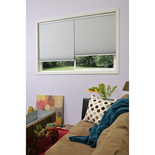Chicology Cordless Cellular Shade, Blackout Fabric, Secret Cotton (White), 48"X72" #TOP4