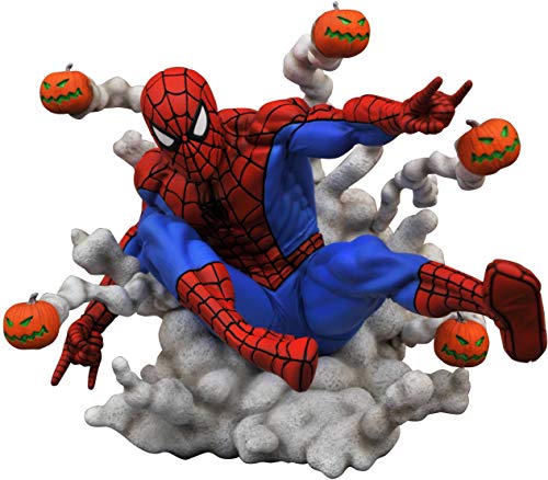 DIAMOND SELECT TOYS Marvel Gallery: Pumpkin Bomb Spider-Man PVC Figure DIAMOND SELECT TOYS Marvel Gallery: Pumpkin Bomb Spider-Man PVC Figure