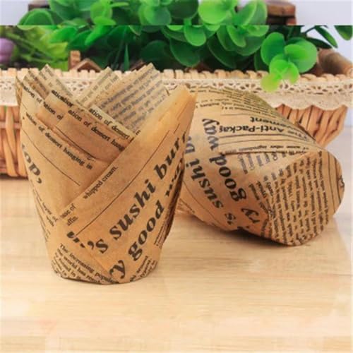 50 Stück Cartoon Cupcake Liner Backbecher für Hochzeitsfeier Muffin Cupcake Papierbecher Hülle Tablett Muffin Papier-50 Stück_r