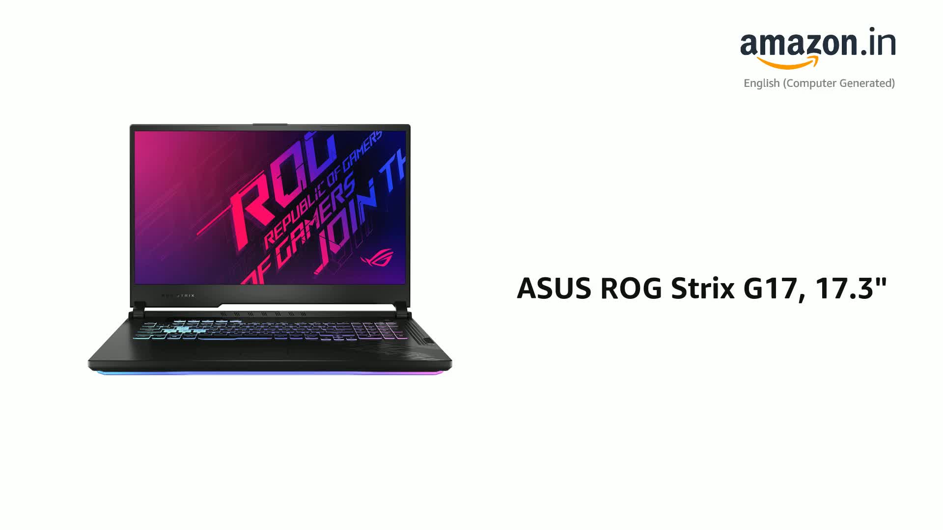 ASUS ROG Strix G17, 17.3