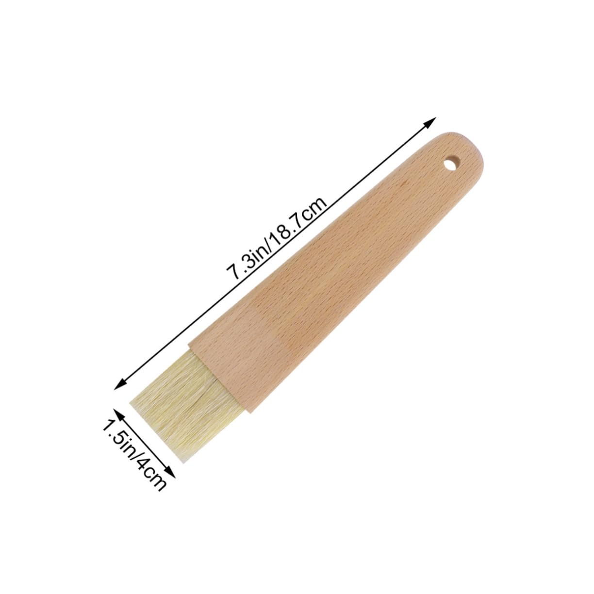 PRETYZOOM Pastry Brush for Baking Bbq Accessories for Grilling Bristles Brush Basting