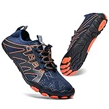 XIDISO Mens Womens Water Shoes Lightweight Quick Dry Barefoot for Swim Diving Surf Aqua Socks Sports