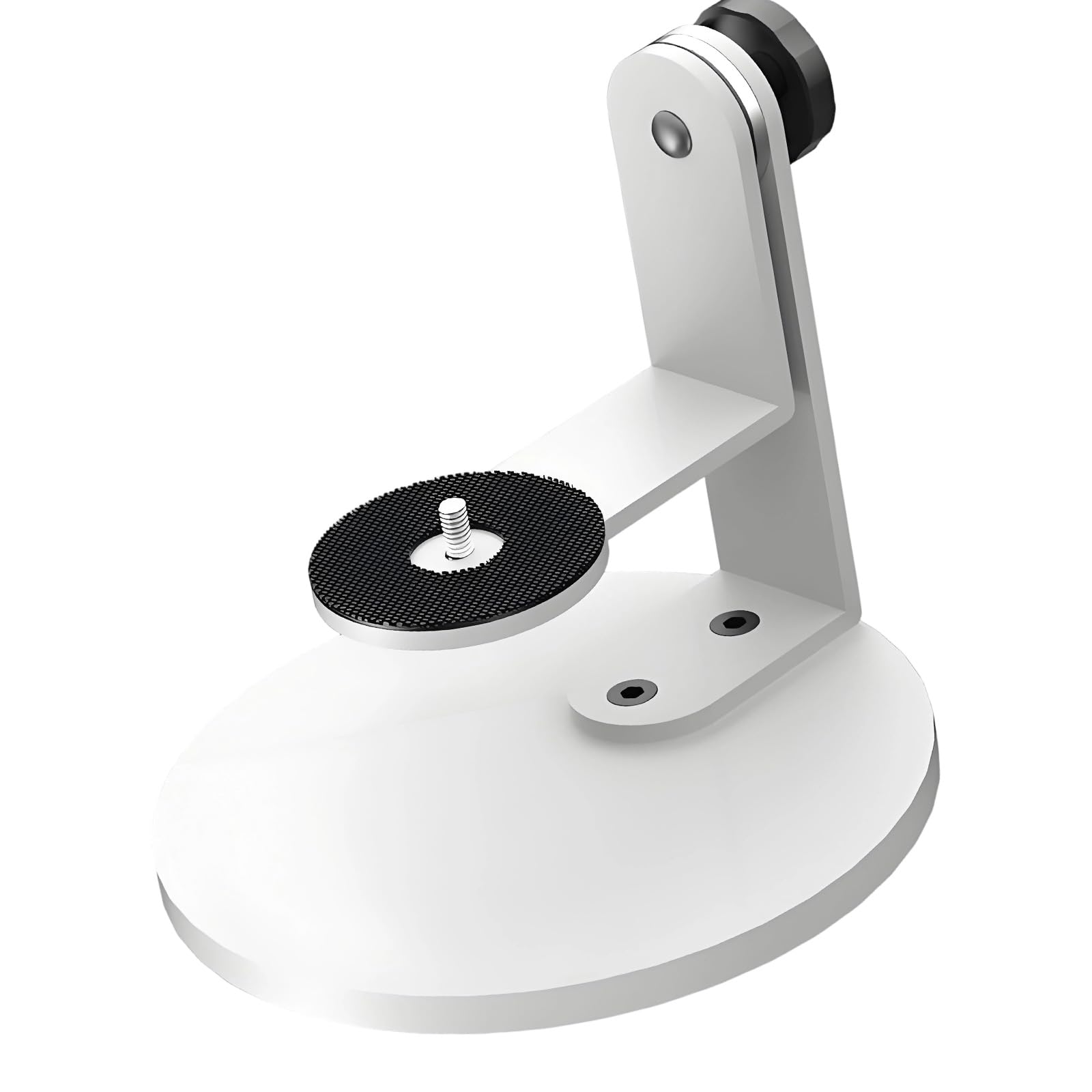 HDOYTXXM Duty Desktop Projector Holder Stand with AntiSlip Base and 360Degree Rotation for Smooth Desktop Placement Foot Screw Slide Mount
