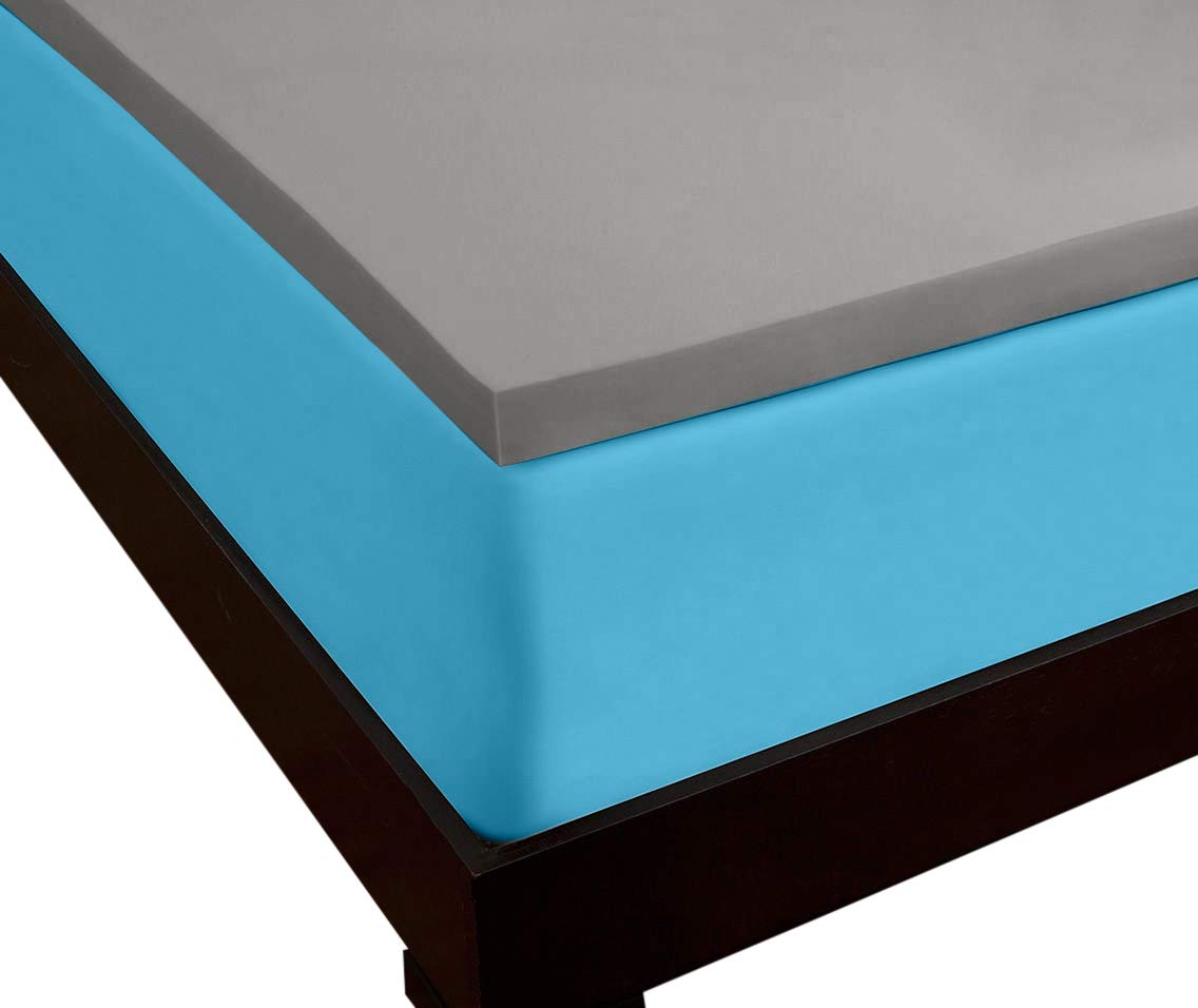 Cal-King 1.5 Inch iSoCore 2.0 Memory Foam Mattress Topper with Zippered Cover included