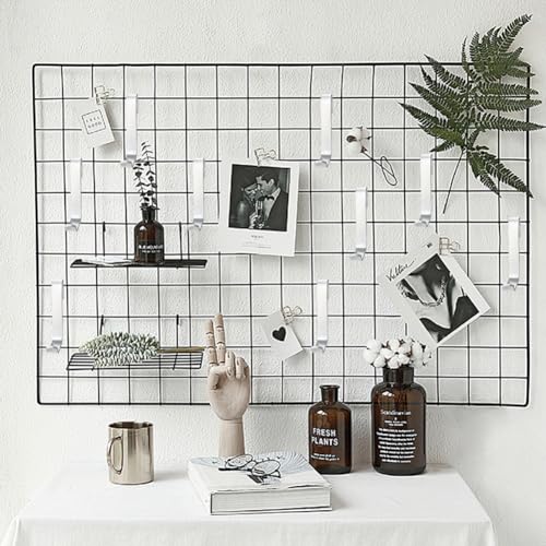 Image of 10 pcs J-Shape Sink Picture Grid Hooks, Pot Rack Aluminum Hooks for Retail, Display Photos, Art Exhibits, Paintings, Convenience Stores, Kitchens, Bedrooms, Offices (Short Medium)