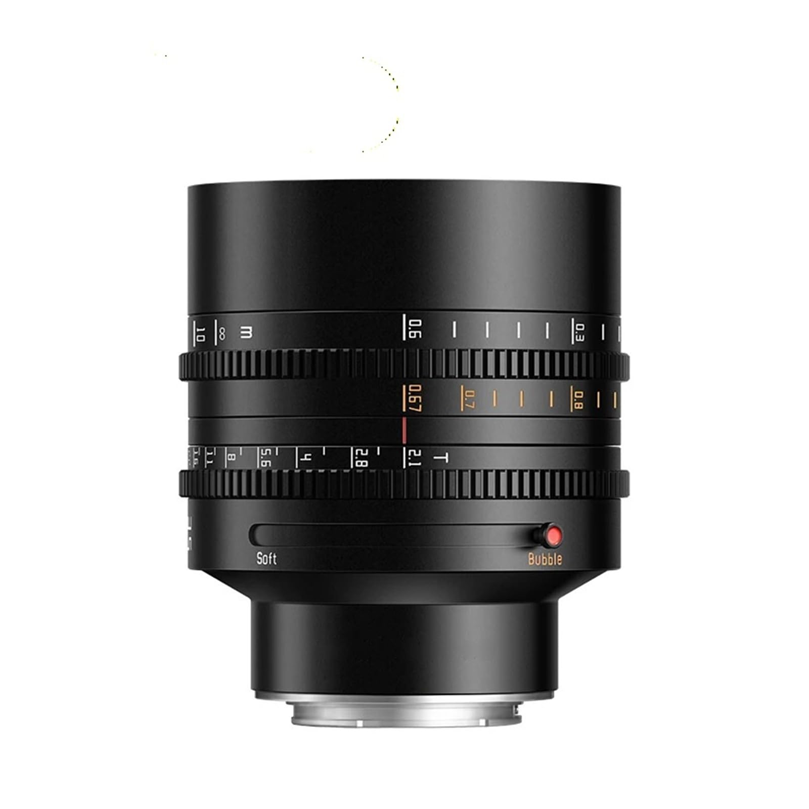 Camera Lens, 85mm T2.1 Full Frame Dual Bokeh Film Cine Lens,Compatible for Sony E Nikon Z Canon R EOSR Lumix Leica L Zfc R6II,in Parts(RF)
