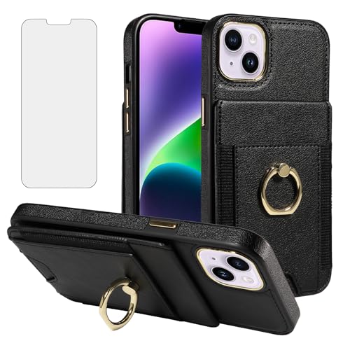 Étui iPhone 14 Plus anti-piratage RFID avec protection écran intégrale