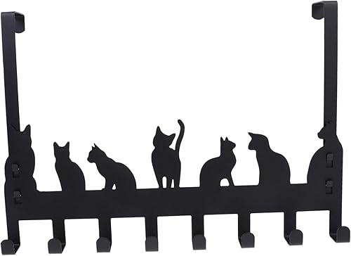 Miniatura 1 de 1 gancho para abrigos, ganchos de almacenamiento de cocina, alacena, perchero para colgar sobre la puerta, perchero para sombreros, perchero para