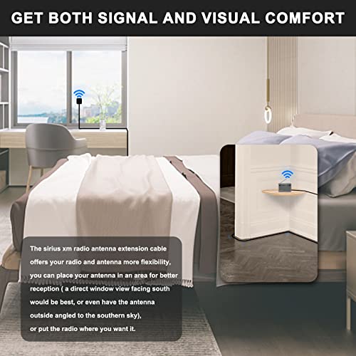 Yotenko Sirius Xm Radio Antenna Extension Cable 20Ft Rg174 Smb Male To Smb Female Connector Cable For Sirius Xm Satellite Radio Home Car Radio Stereo Receiver Tuner #TOP2