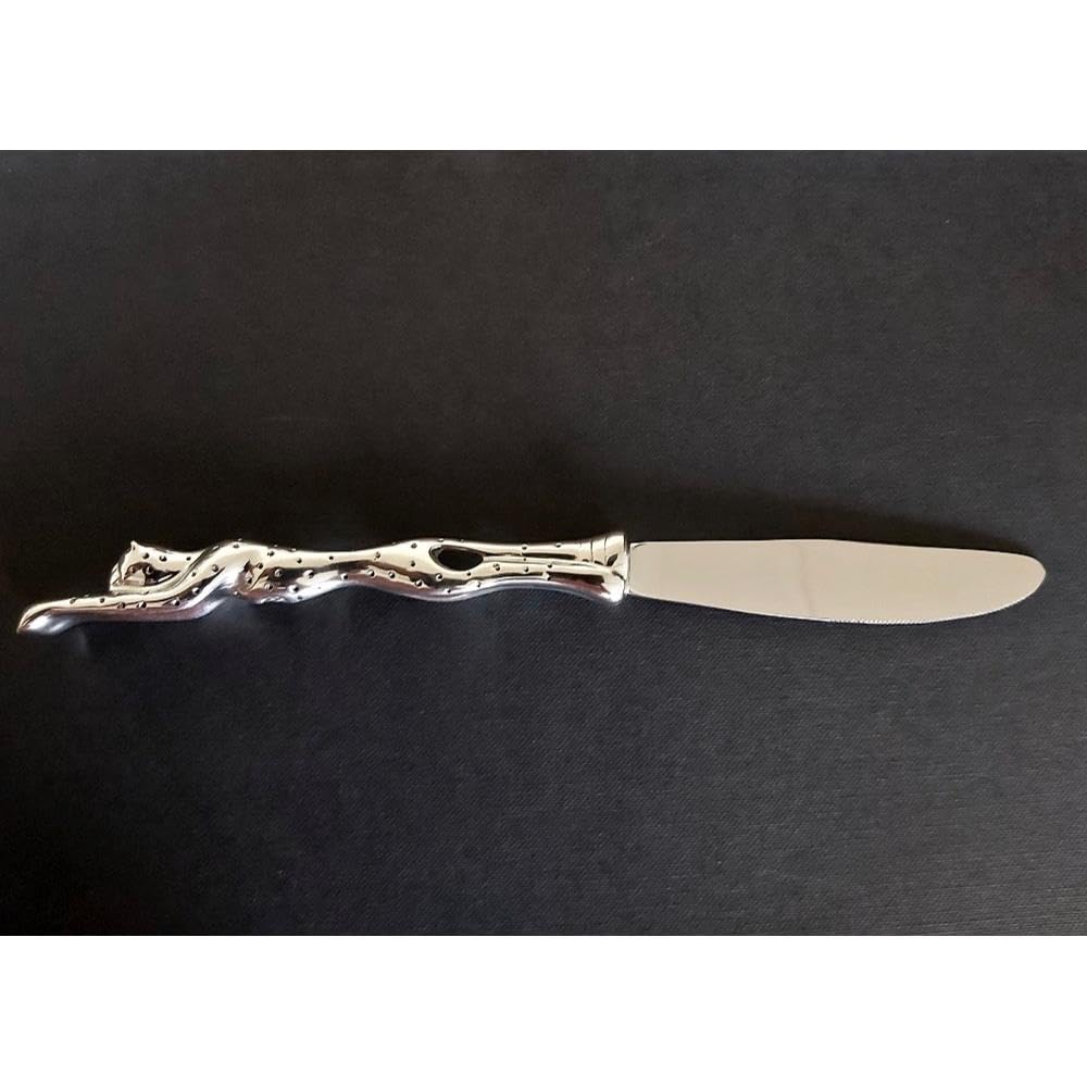 212 Main Mascagni Stainless Steel Extra Heavy Weight Dessert Knife Silver