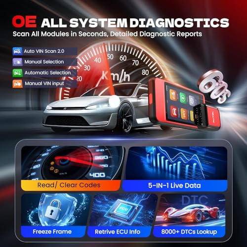 Autel Scanner MaxiDiag MD909 PRO, 2026 MD909PRO Full Systems Diagnostic OBD2 Scan Tool, 2.0 of MD906Pro MD808 Pro MD806, BT Lite of MK808S MX808S MX900 MK900, CAN FD, 11 Service, FCA, SFD, Free Update - Image 6