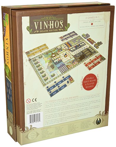 Vinhos Deluxe Board Game Strategy Board Game miniatura 2
